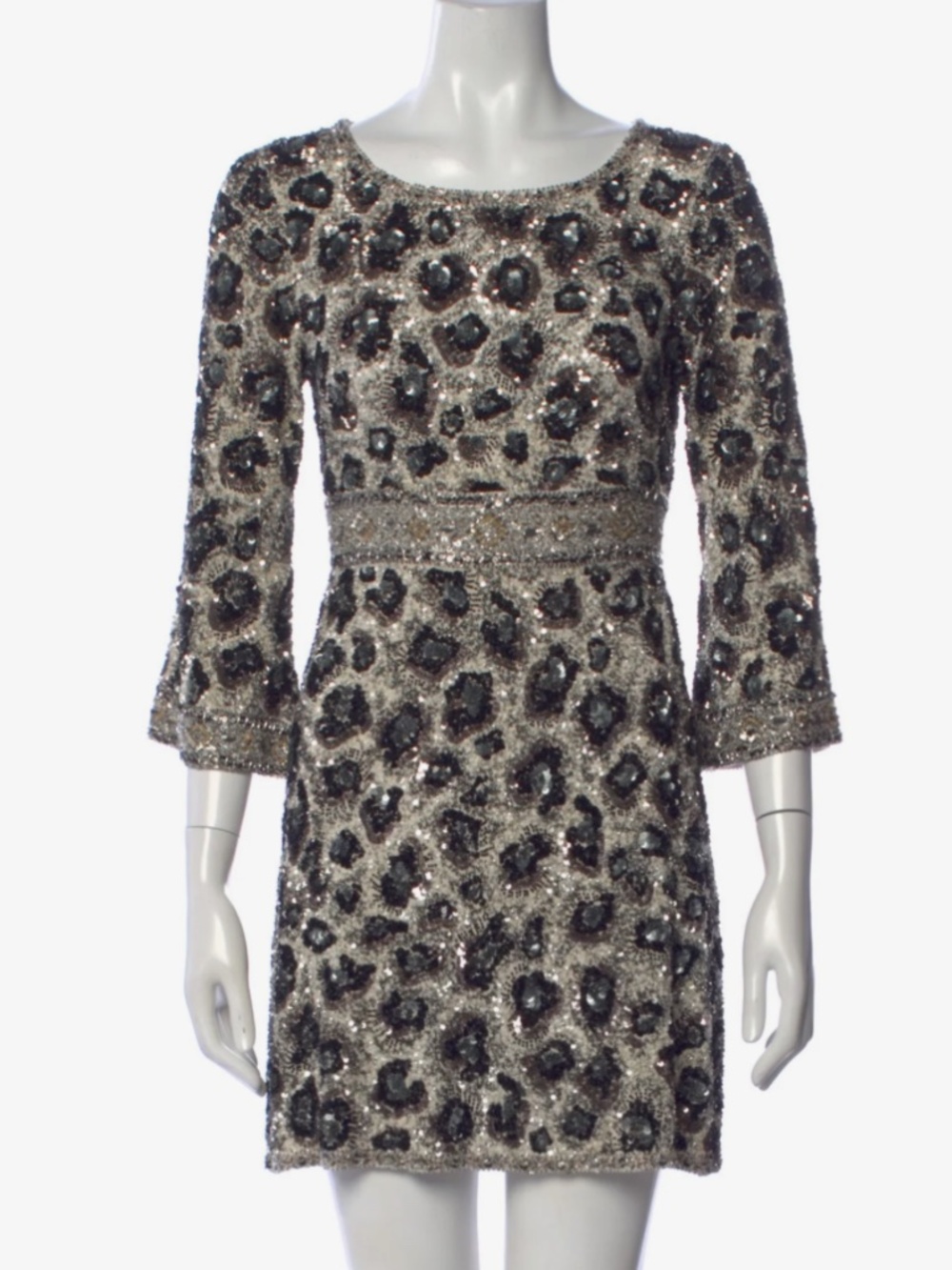 Calypso St. Barth Mini Dress Cheetah Print